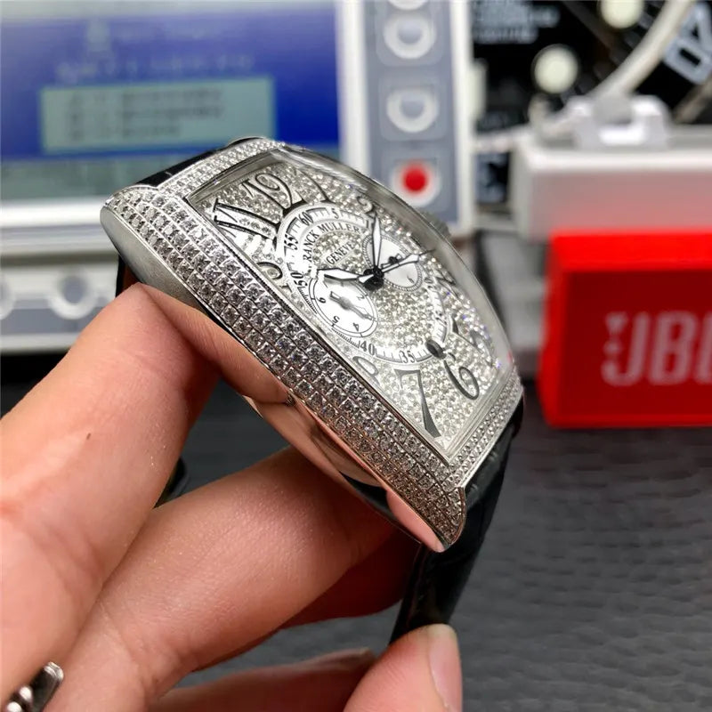 Franck Muller Diamond Silver - Hình 3