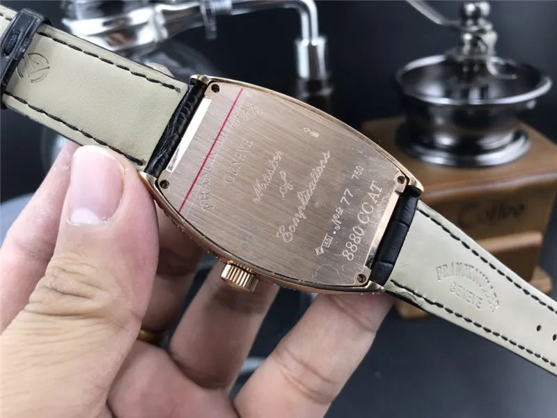 rose Franck Muller Diamond Watch - Hình 6