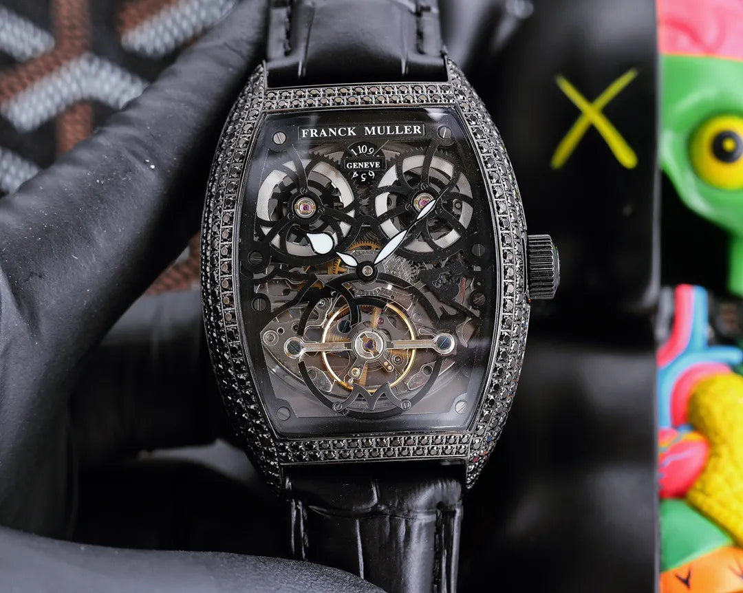 Franck Muller Skeleton Leather - Hình 7