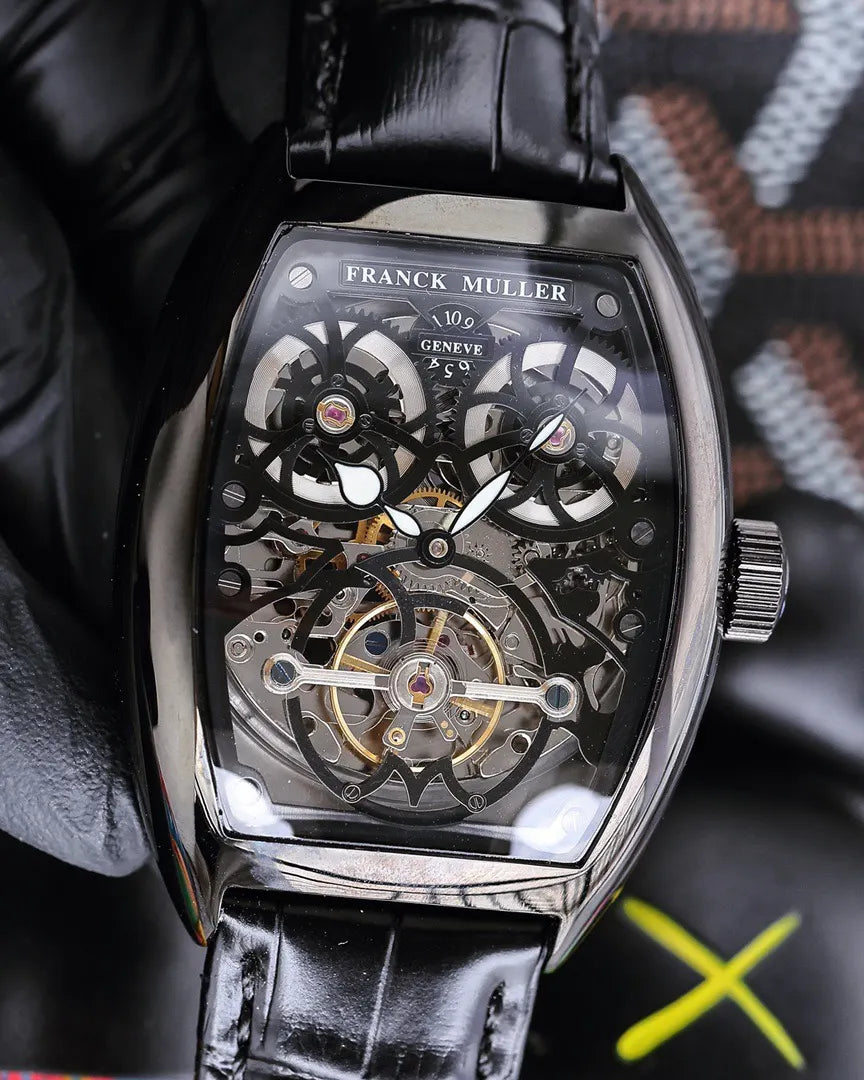 Franck Muller Skeleton Leather - Hình 5