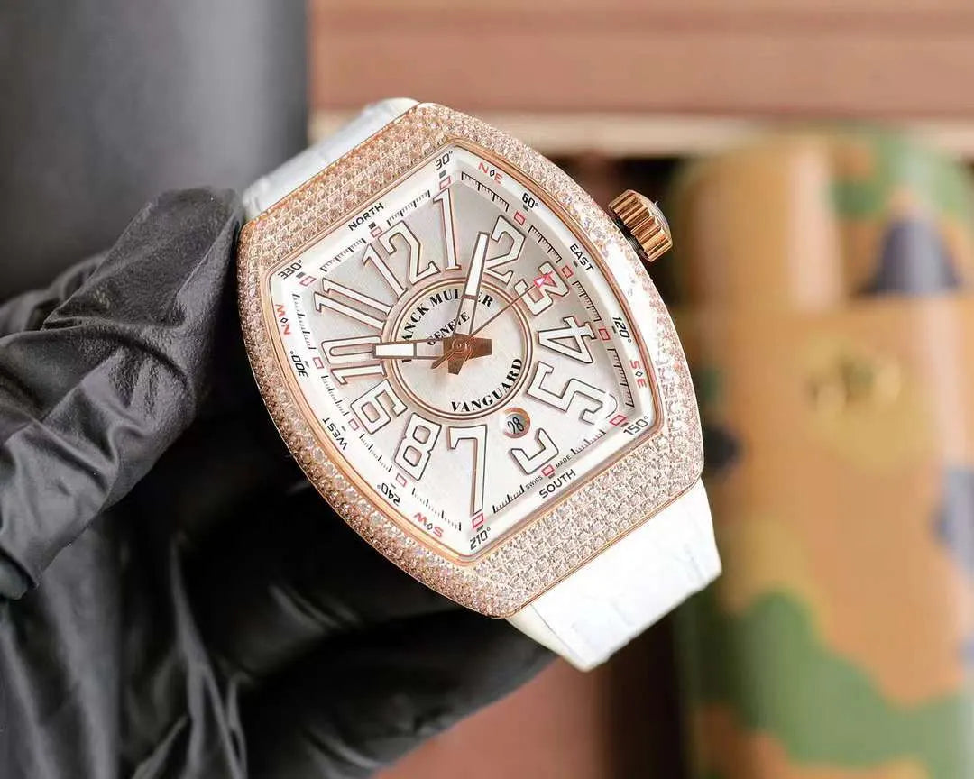 vanguard Franck Muller Diamond Bezel - Hình 5