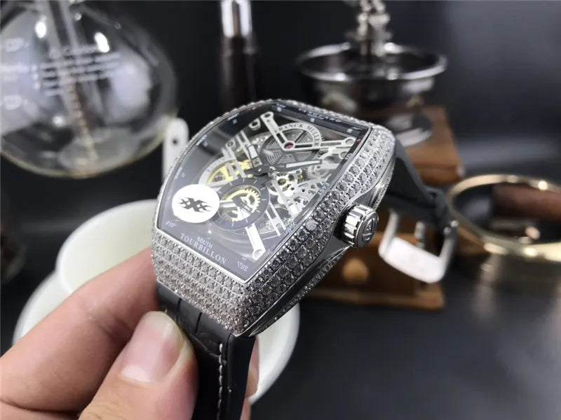Franck Muller Diamond Tourbillon - Hình 5