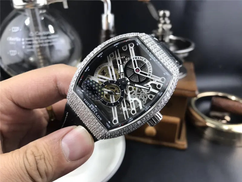 Franck Muller Diamond Tourbillon - Hình 3