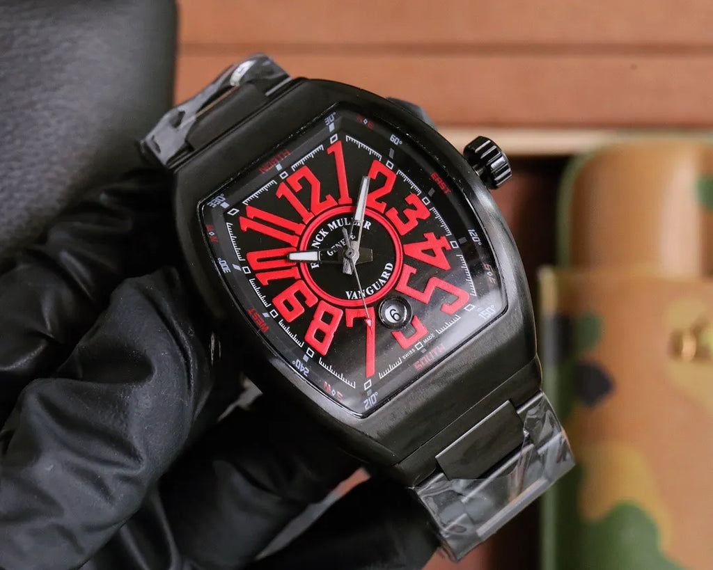 Franck Muller Black & Red - Hình 7