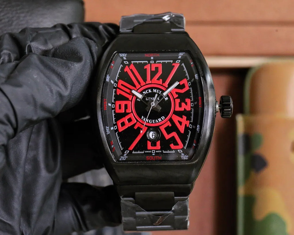 Franck Muller Black & Red - Hình 8