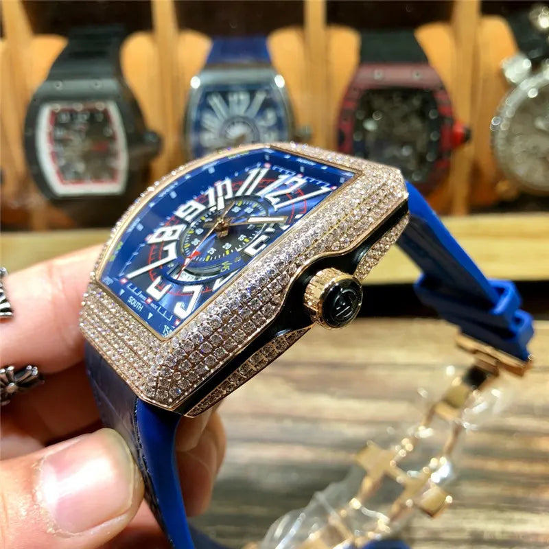 Franck Muller Blue Diamond - Hình 5