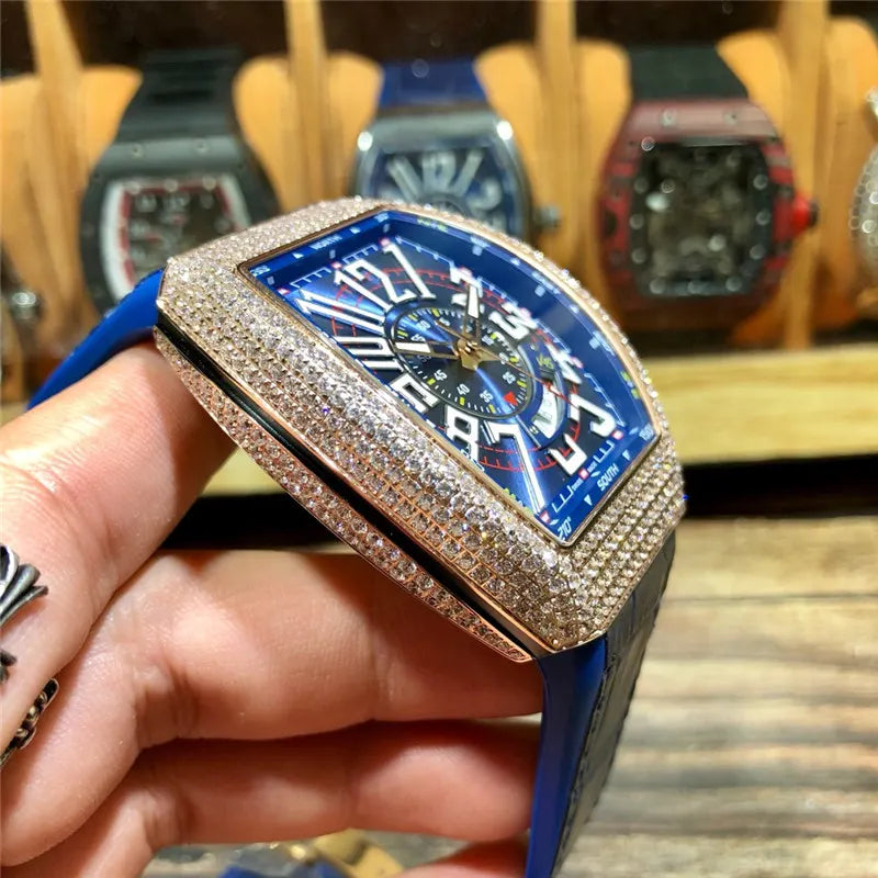 Franck Muller Blue Diamond - Hình 4