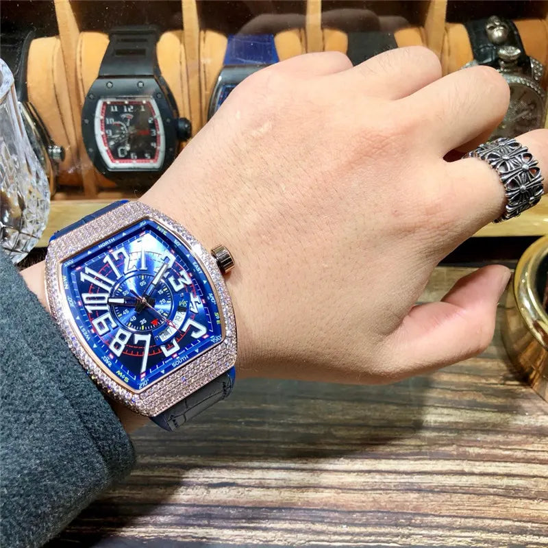 Franck Muller Blue Diamond - Hình 3