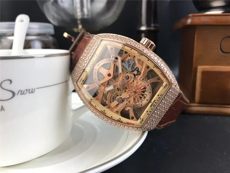 vanguard Franck Muller Diamond Watch - Hình 8
