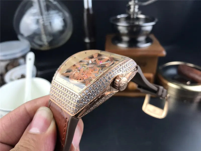 vanguard Franck Muller Diamond Watch - Hình 5