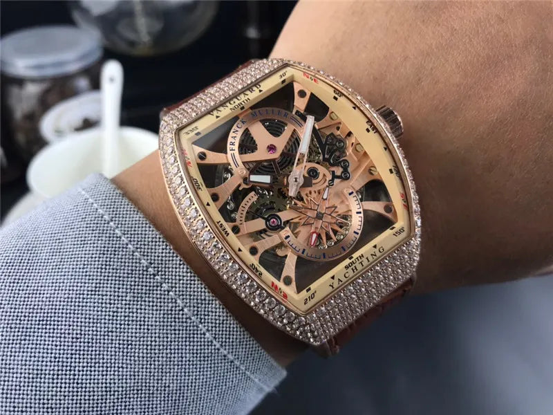 vanguard Franck Muller Diamond Watch - Hình 6