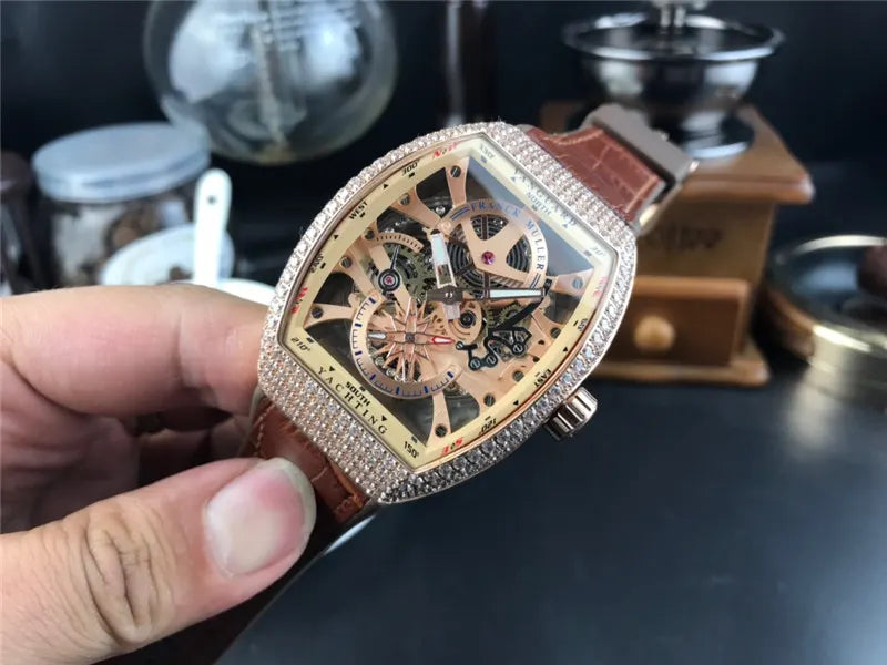 vanguard Franck Muller Diamond Watch - Hình 3