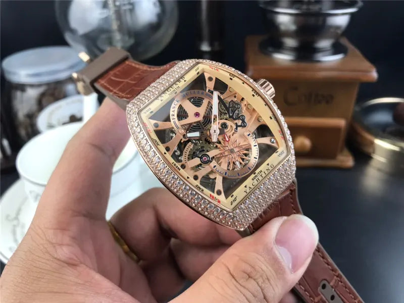 vanguard Franck Muller Diamond Watch - Hình 2