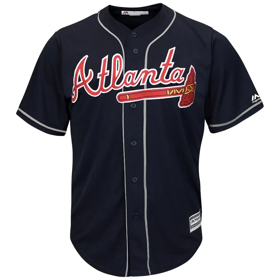 Braves Freeman Navy Jersey - Hình 2