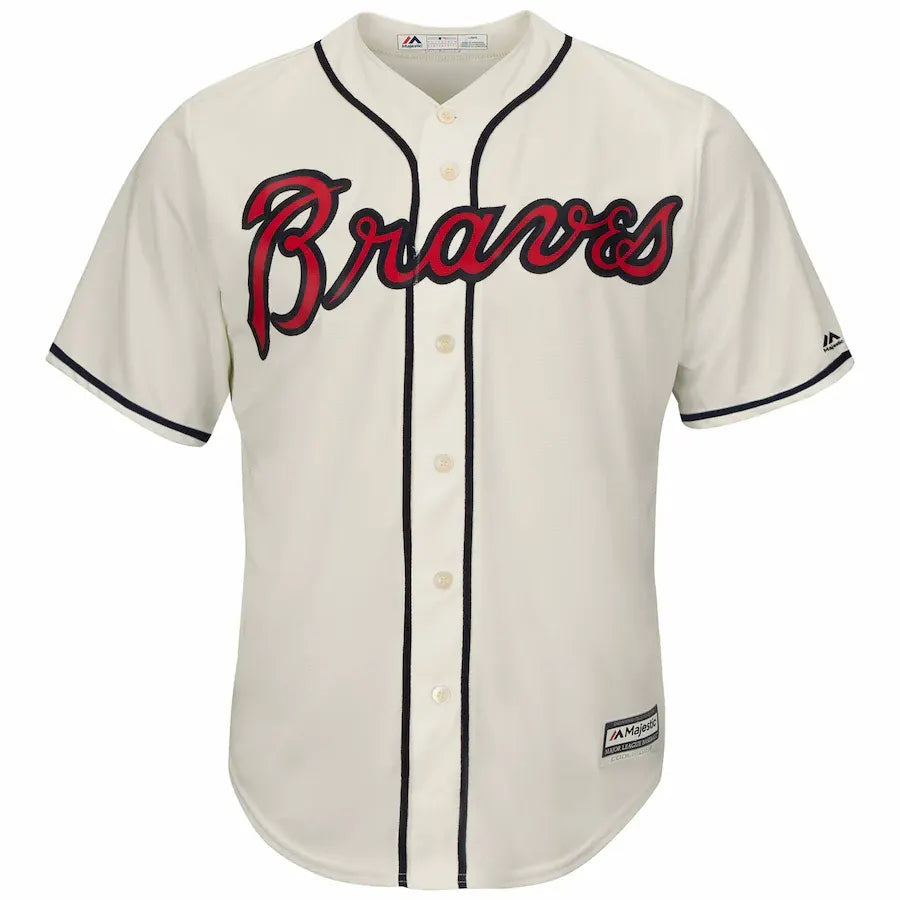 Braves Freeman Cream Jersey - Hình 2