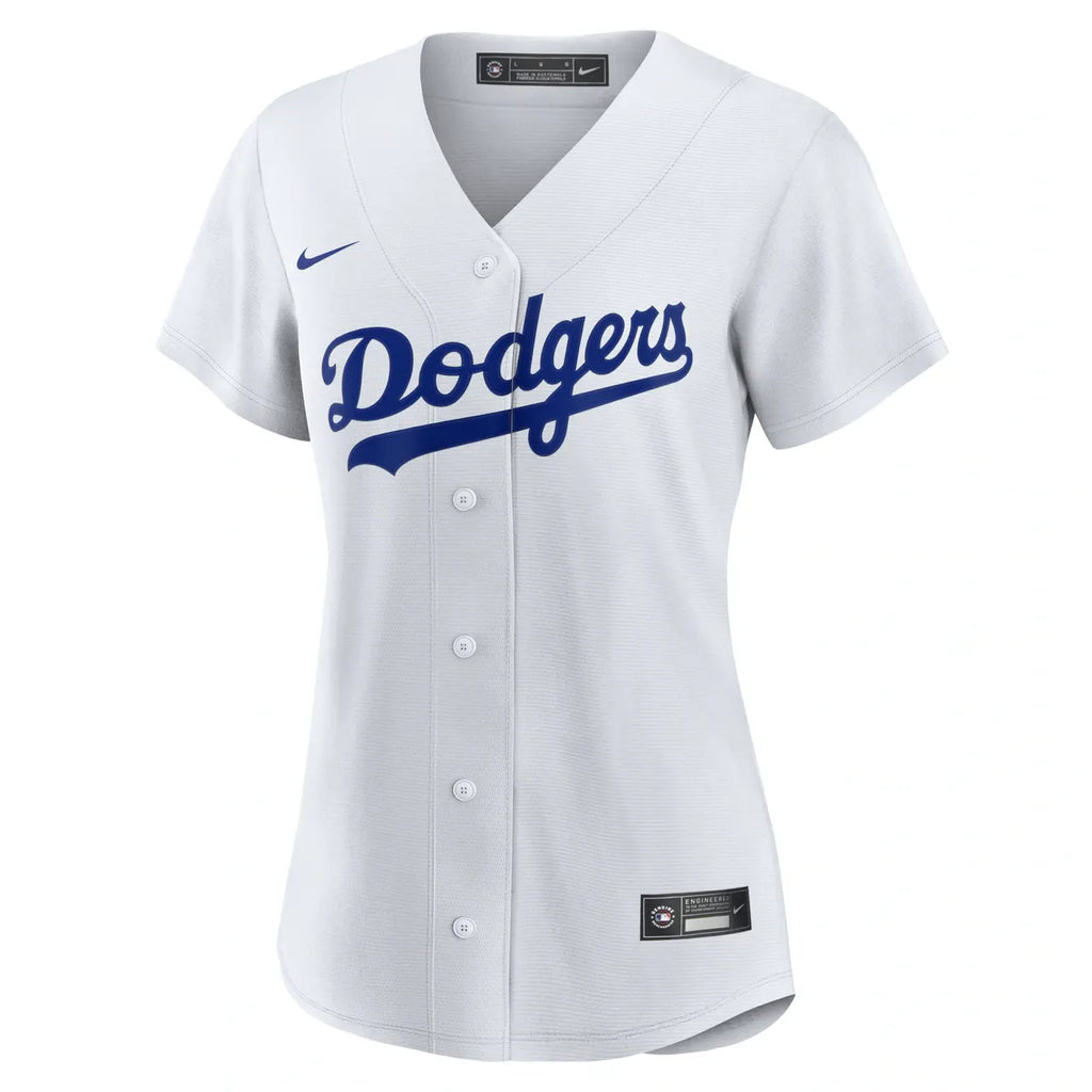 nike Freeman Dodgers White Jersey - Hình 3
