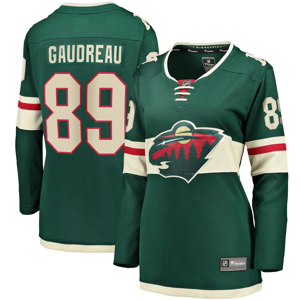 Gaudreau Wild Jersey