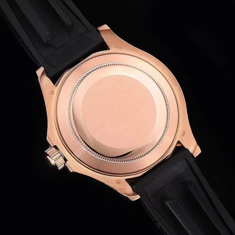 Rolex Yacht-Master Rose Gold Black Rubber - Hình 4
