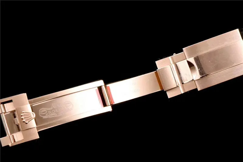 Rolex Yacht-Master Rose Gold Black Rubber - Hình 6