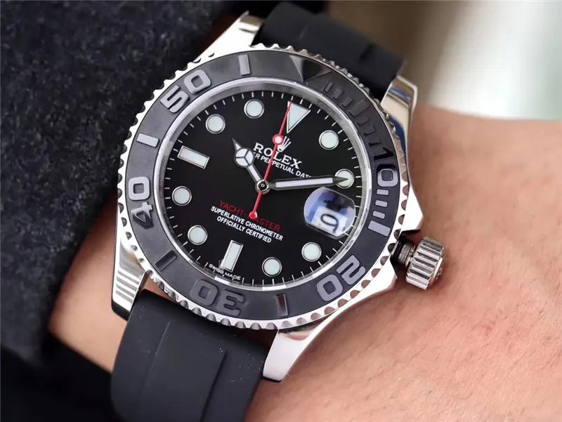 Rolex Yacht-Master Black Rubber - Hình 11