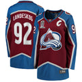 Landeskog Avalanche Jersey fanatics burgundy