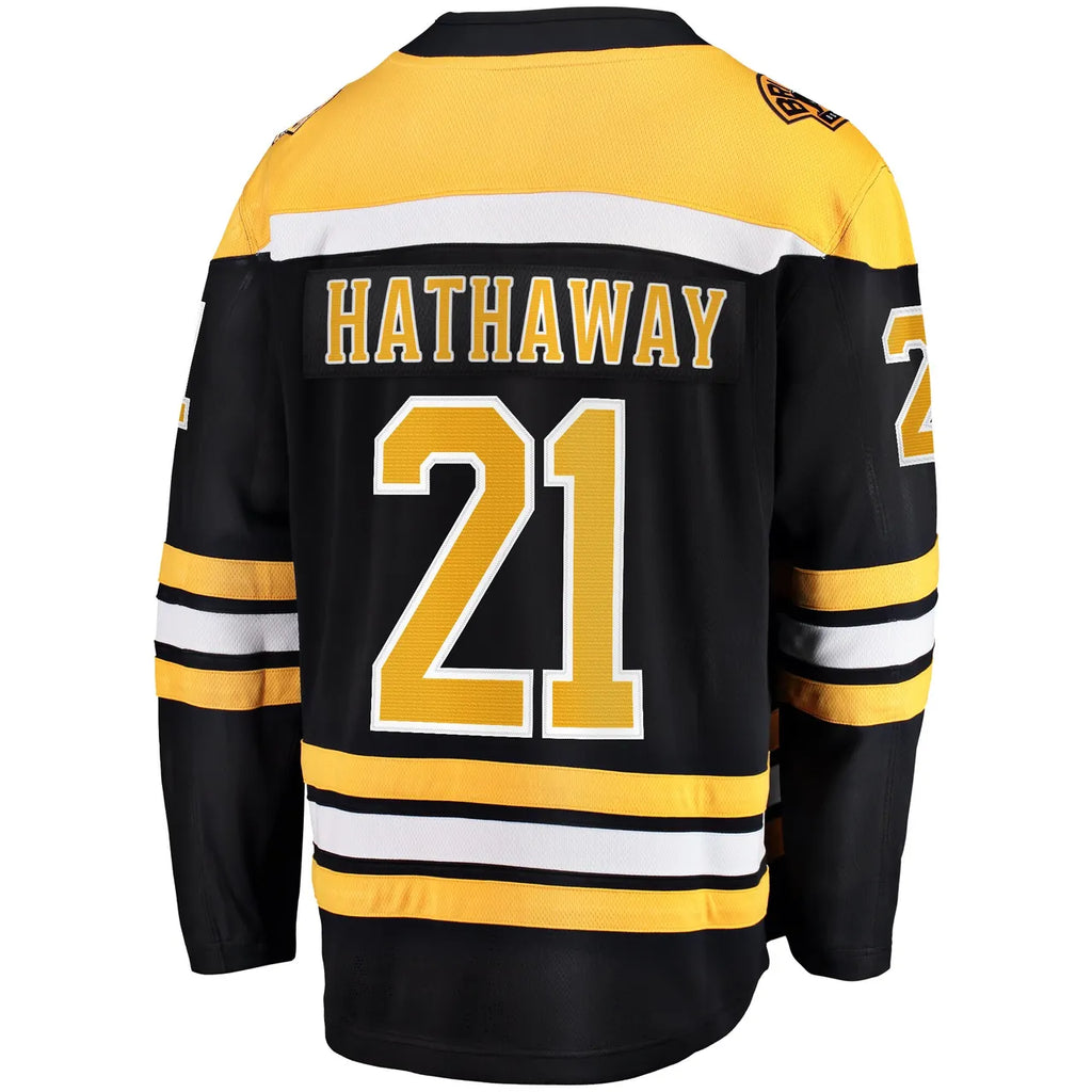 Bruins Hathaway Black Jersey - Hình 3