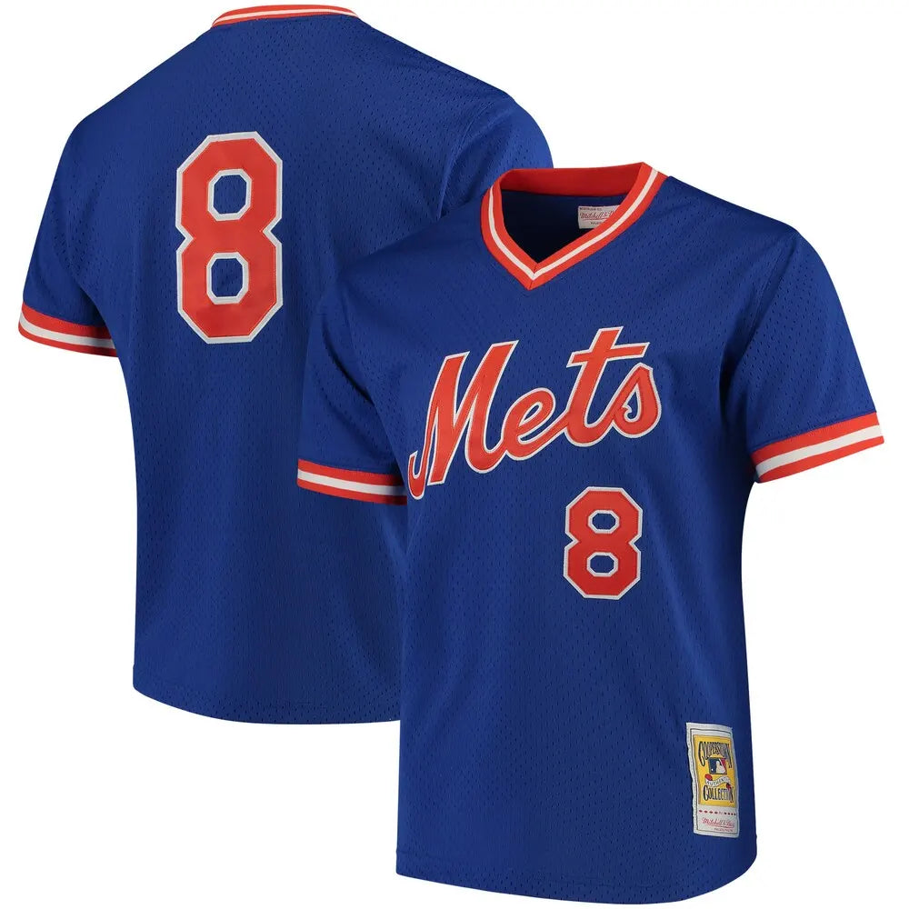 mitchell Mets Royal Blue Jersey