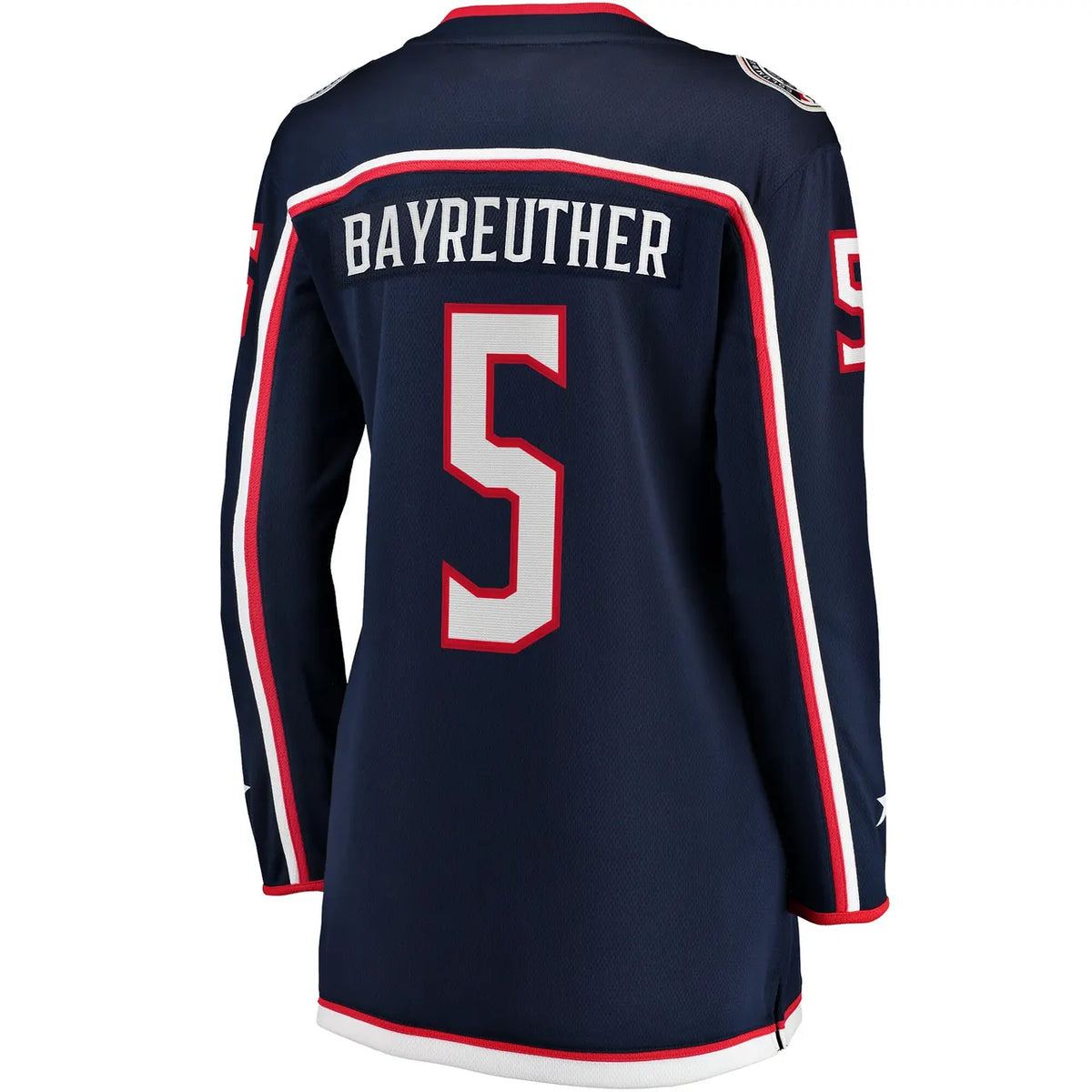 fanatics bayreuther Columbus Blue Jackets Jersey - Hình 4