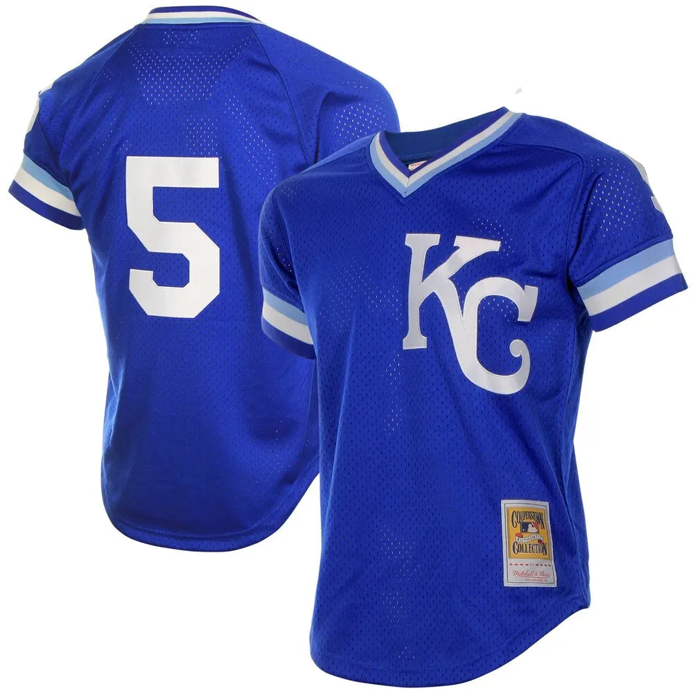 Royals Blue Cooperstown Jersey