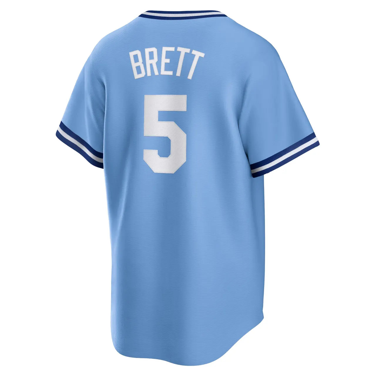 nike Royals Brett Powder Blue Jersey - Hình 4