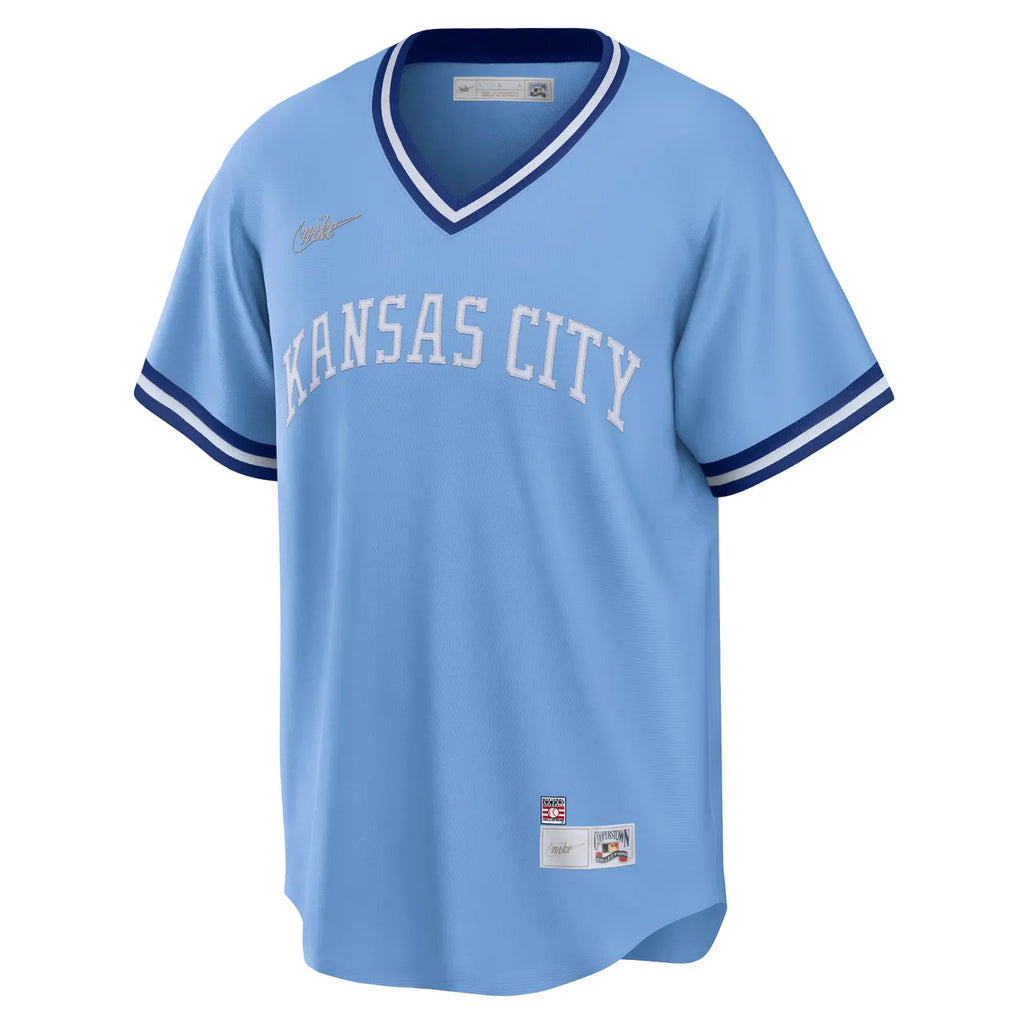 nike Royals Brett Powder Blue Jersey - Hình 3
