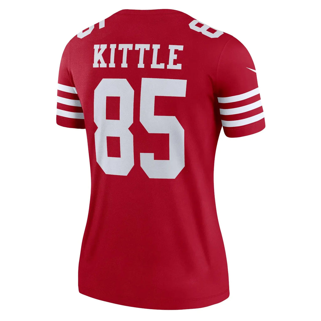 Nike Kittle 49ers Scarlet Jersey women - Hình 2