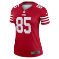 Nike Kittle 49ers Scarlet Jersey women