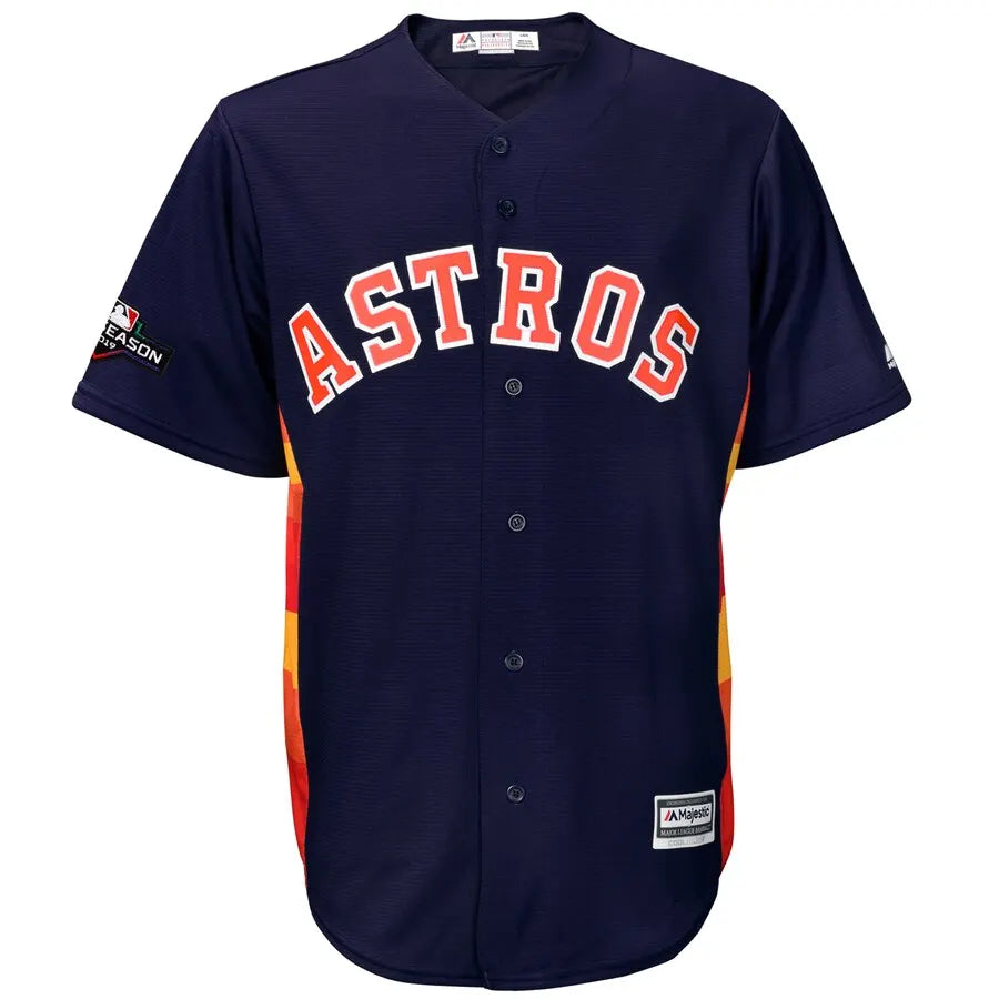majestic Astros Springer Navy Jersey - Hình 2