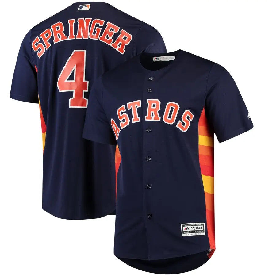 Springer Astros Navy Jersey