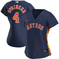 Astros Springer Women's Navy Jersey