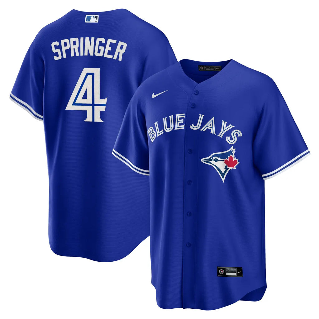 Springer Blue Jays Royal Jersey
