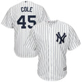 Cole Yankees Pinstripe Jersey majestic