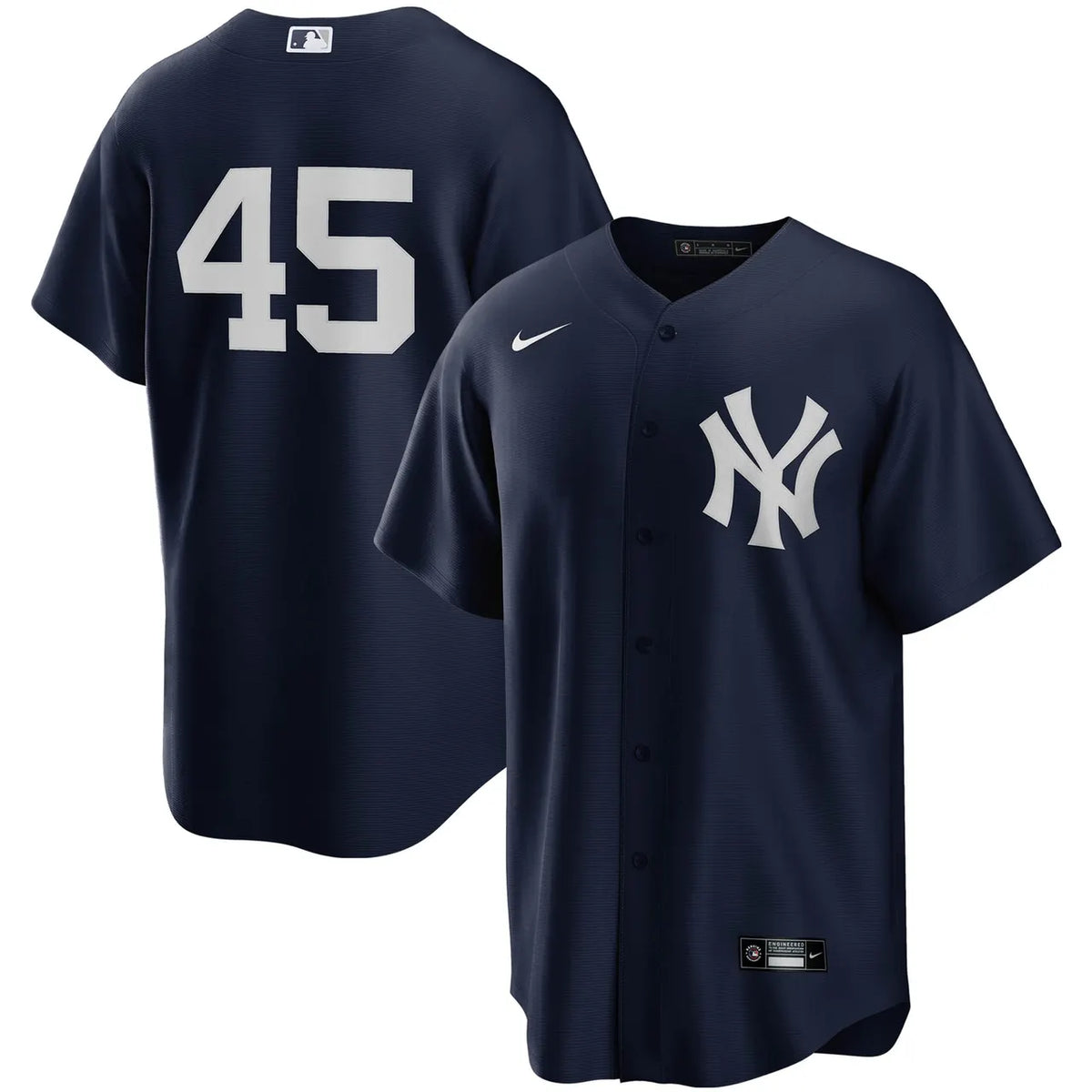 Yankees Navy Jersey #45