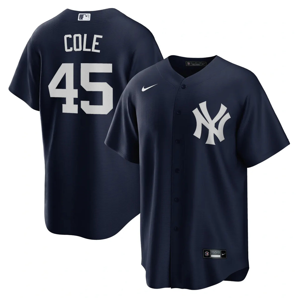 Nike Cole Yankees Navy Jersey - Hình 2
