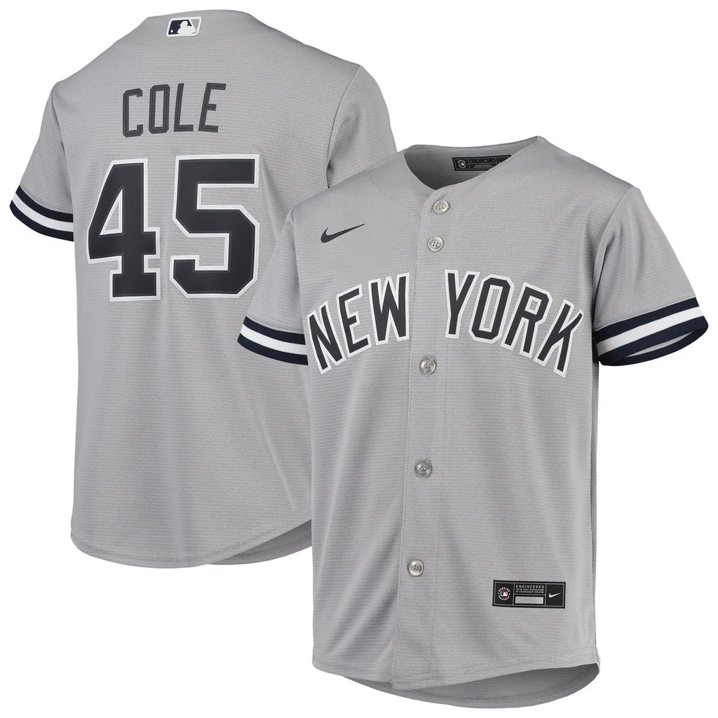 Cole Yankees Gray Jersey - Hình 2