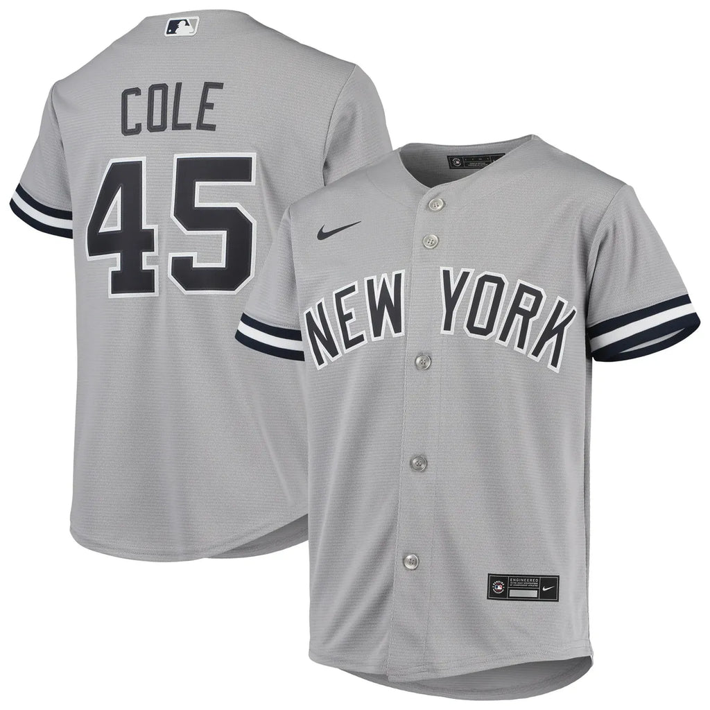 Cole Yankees Gray Jersey