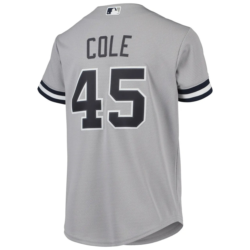 Cole Yankees Gray Jersey - Hình 4