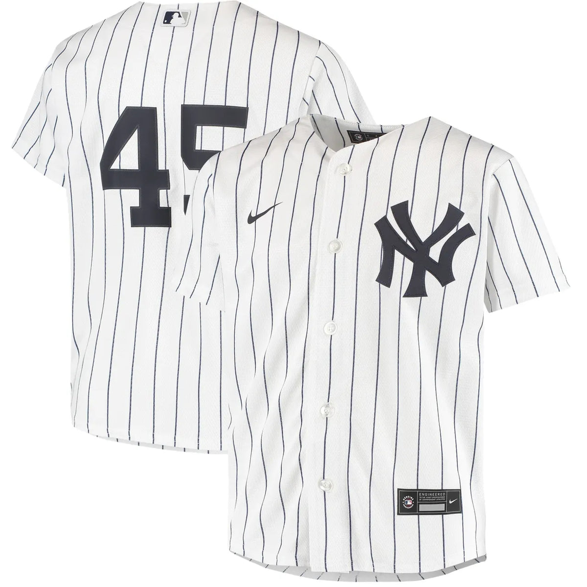 Yankees Pinstripe Youth Jersey