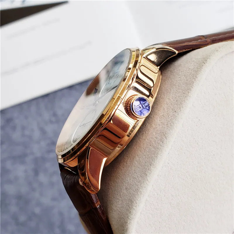 Glashütte Gold Brown Leather - Hình 2