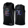 Warriors Black Custom Jersey nike