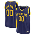 Warriors Custom Navy Jersey