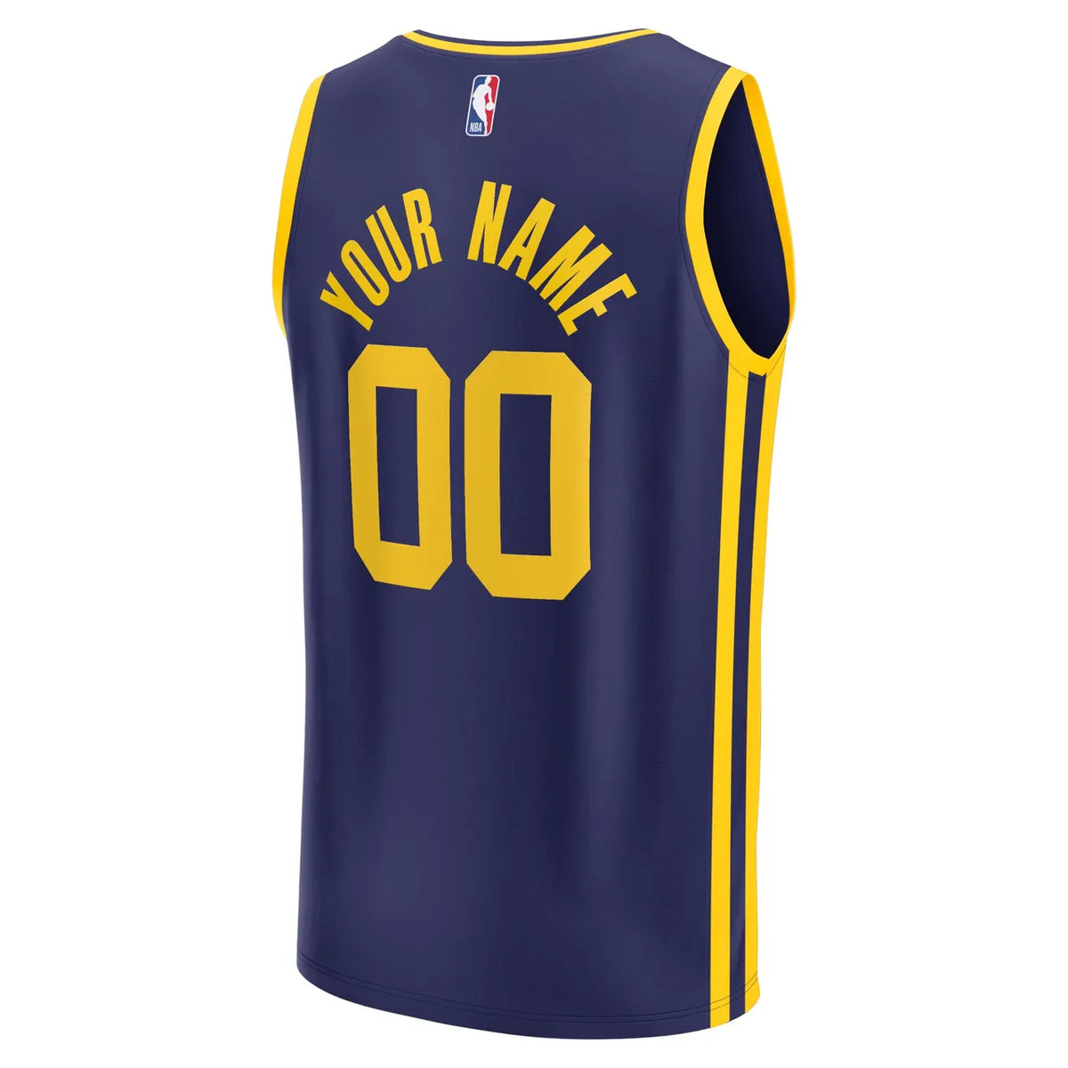 Warriors Custom Navy Jersey - Hình 4