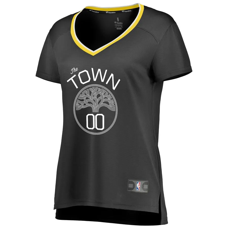 Warriors Women's Black Jersey - Hình 2