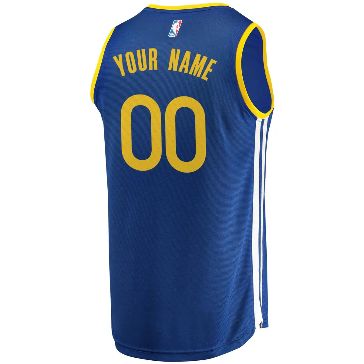 Warriors Blue Custom Jersey fanatics - Hình 4